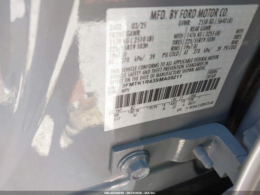 Ford Mustang Mach-E Select, снимка 9 - Автомобили и джипове - 55288871