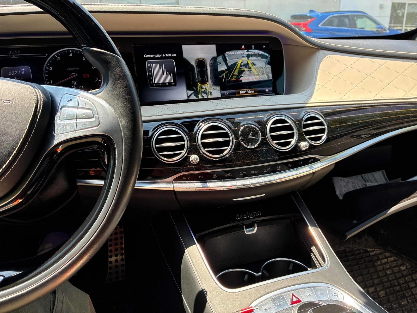 Mercedes-Benz S 550 KEYLESS / PODGREVI / CARFAX, снимка 8 - Автомобили и джипове - 55424203