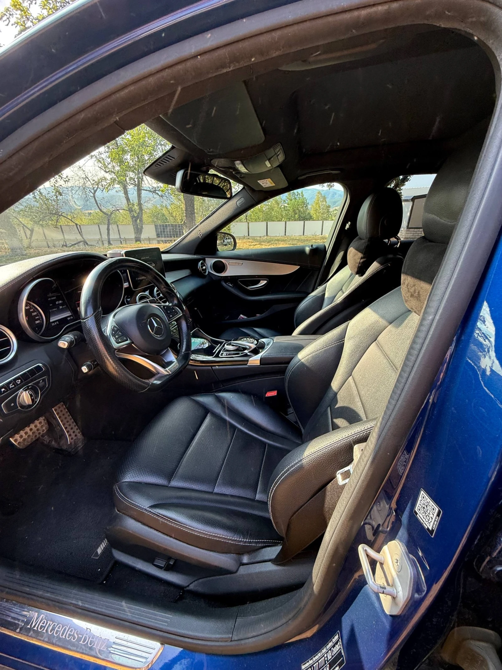 Mercedes-Benz C 250 d 4MATIC AMG Line | PANORAMA | 360  | 9G | 159 000, снимка 9 - Автомобили и джипове - 55985015