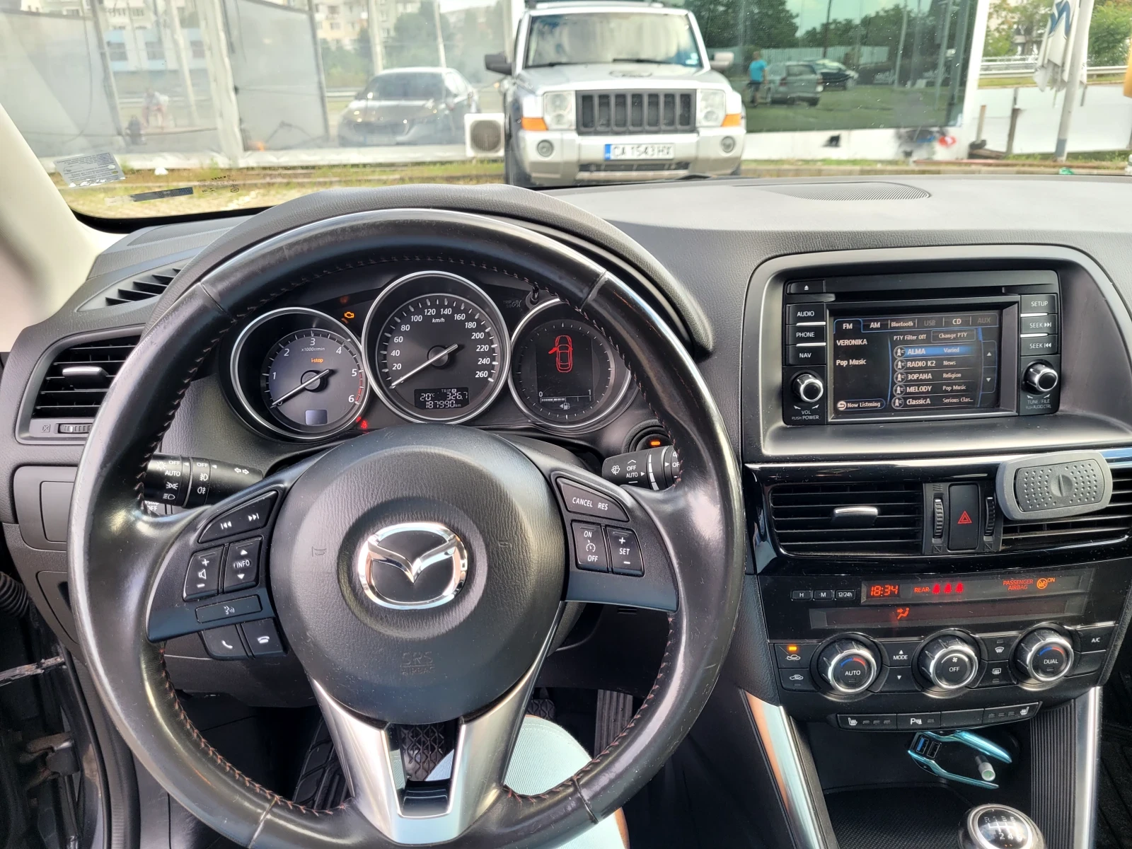 Mazda CX-5 2.2d skyactive full, снимка 12 - Автомобили и джипове - 55537742
