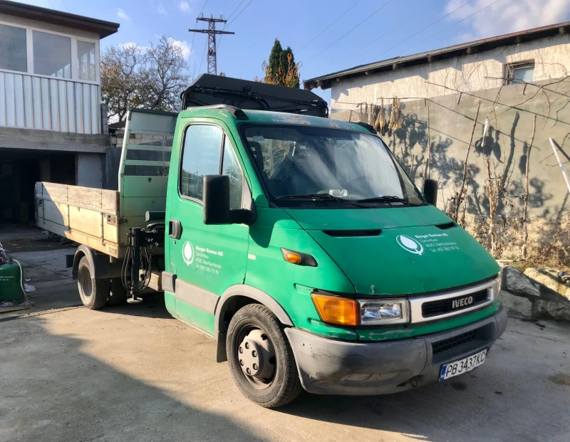 Iveco 35c13 Самосвал с кран , снимка 3 - Камиони - 52405848