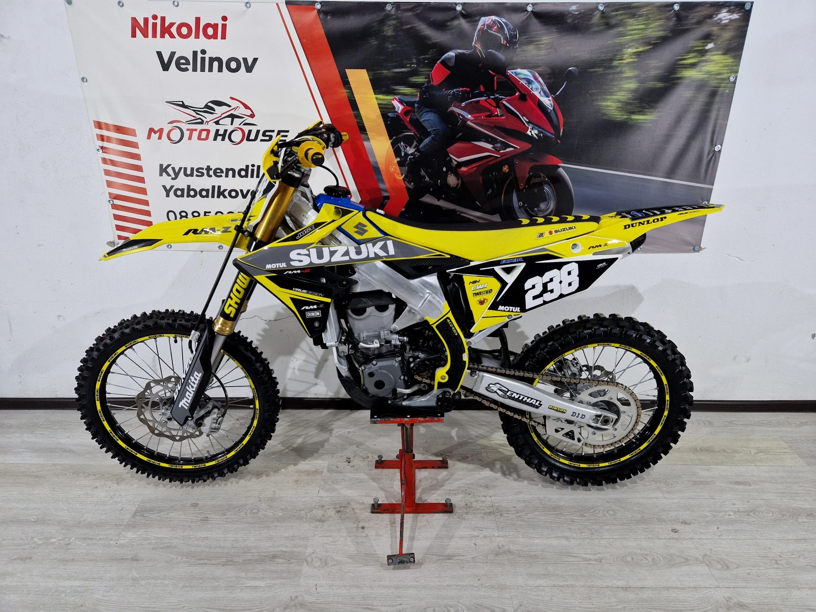 Suzuki Rmz 450icc 2021г.!КАТО НОВ!, снимка 2 - Мотоциклети и мототехника - 55770399