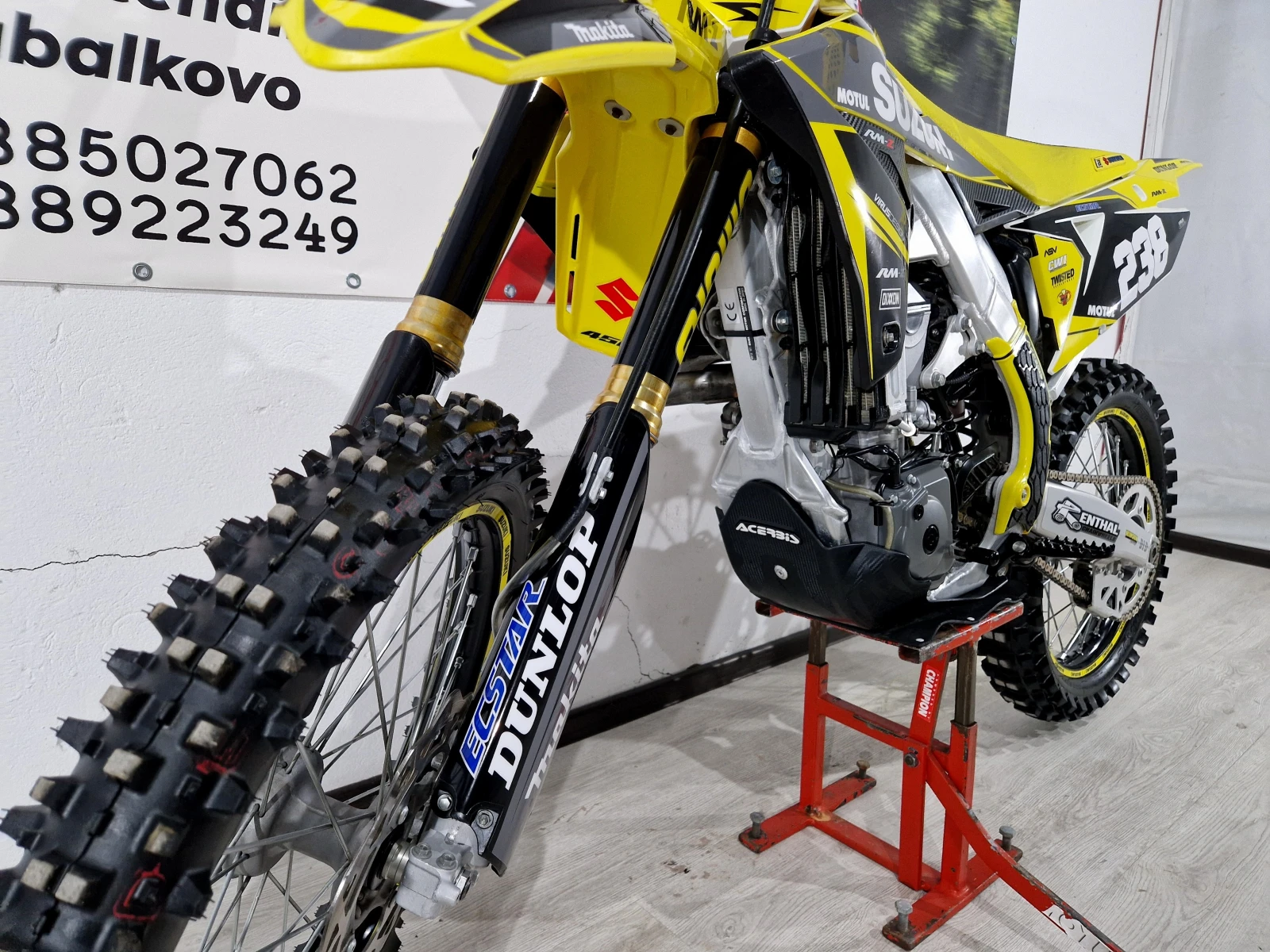 Suzuki Rmz 450icc 2021г.!КАТО НОВ!, снимка 8 - Мотоциклети и мототехника - 55770399
