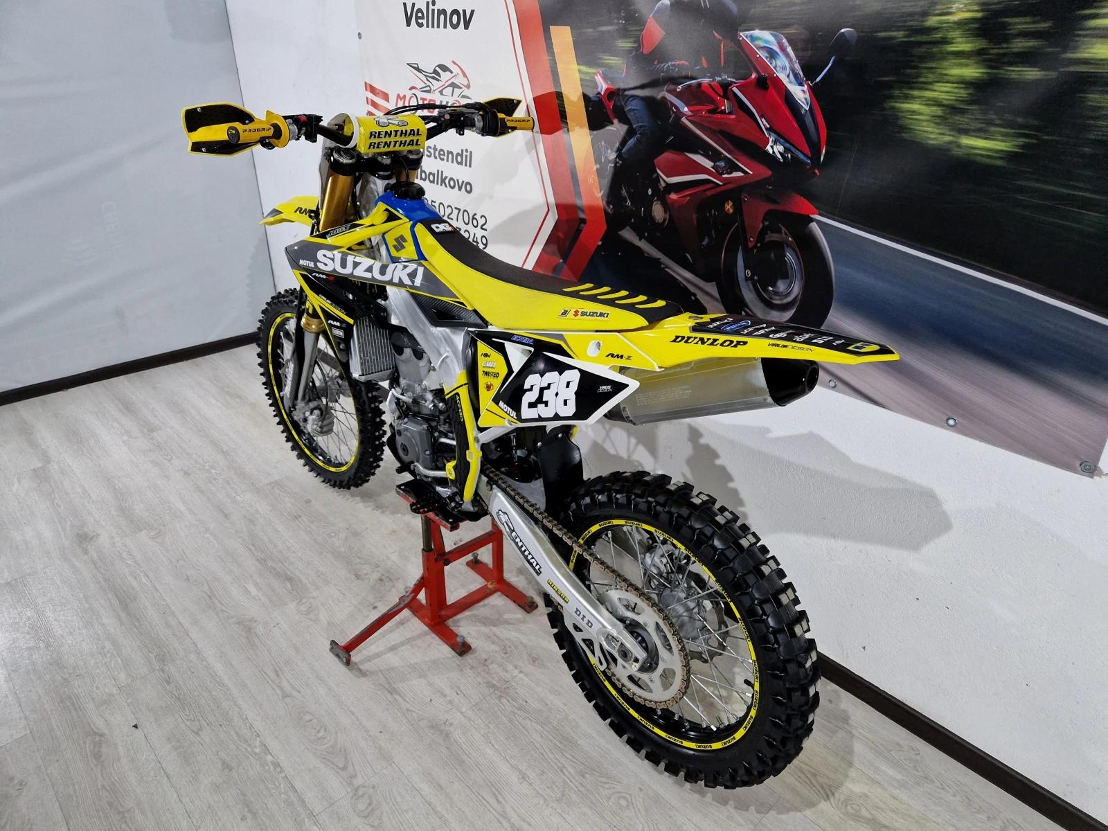 Suzuki Rmz 450icc 2021г.!КАТО НОВ!, снимка 3 - Мотоциклети и мототехника - 55770399