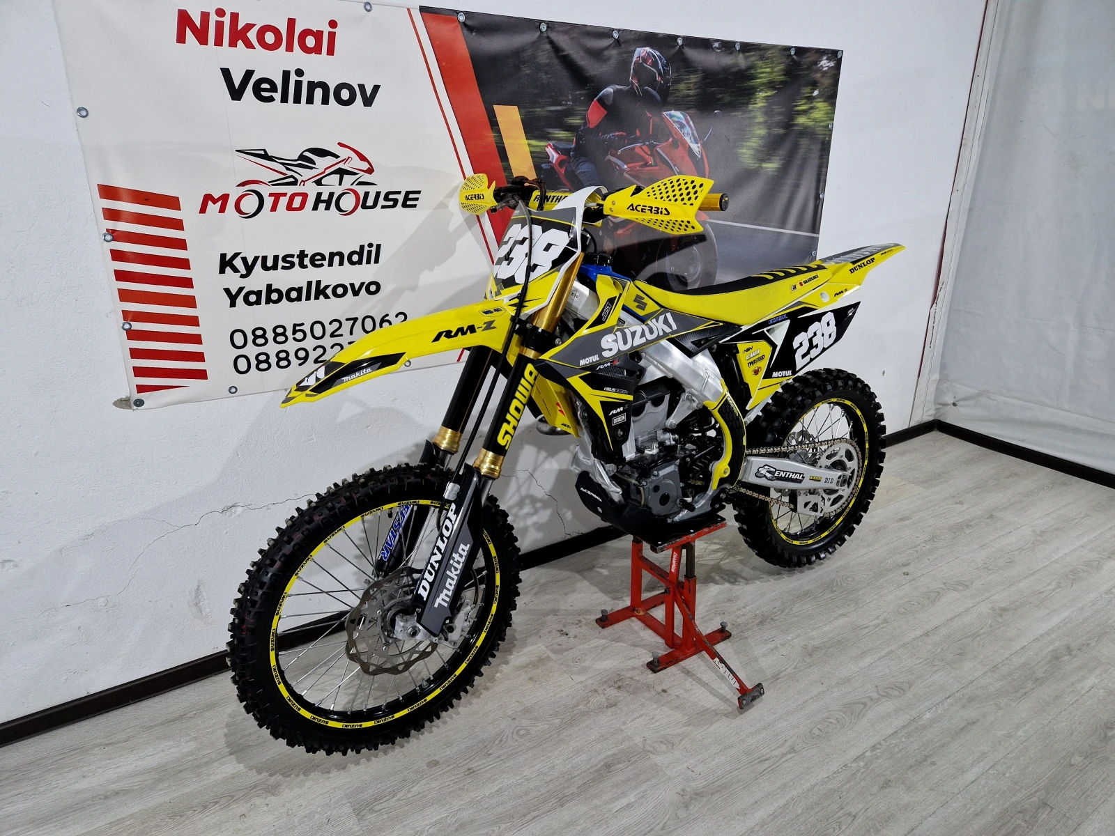 Suzuki Rmz 450icc 2021г.!КАТО НОВ!, снимка 6 - Мотоциклети и мототехника - 55770399