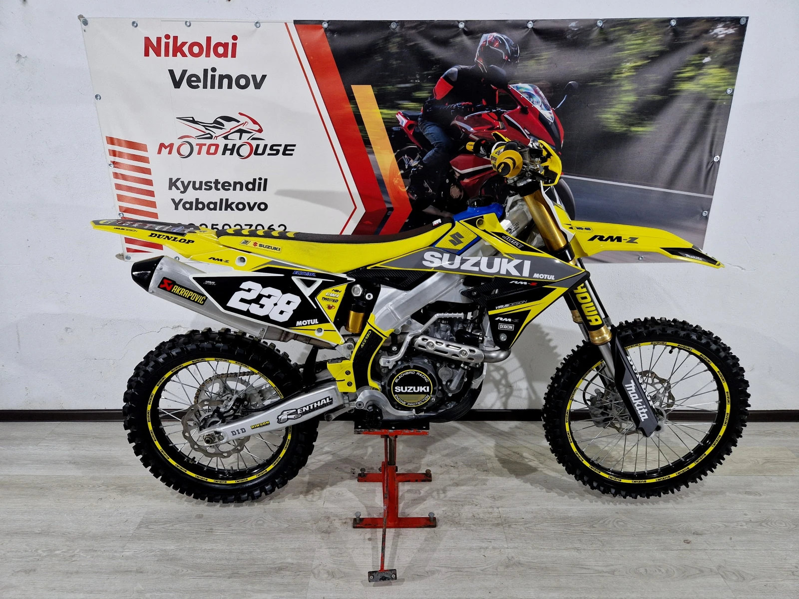 Suzuki Rmz 450icc 2021г.!КАТО НОВ!, снимка 9 - Мотоциклети и мототехника - 55770399