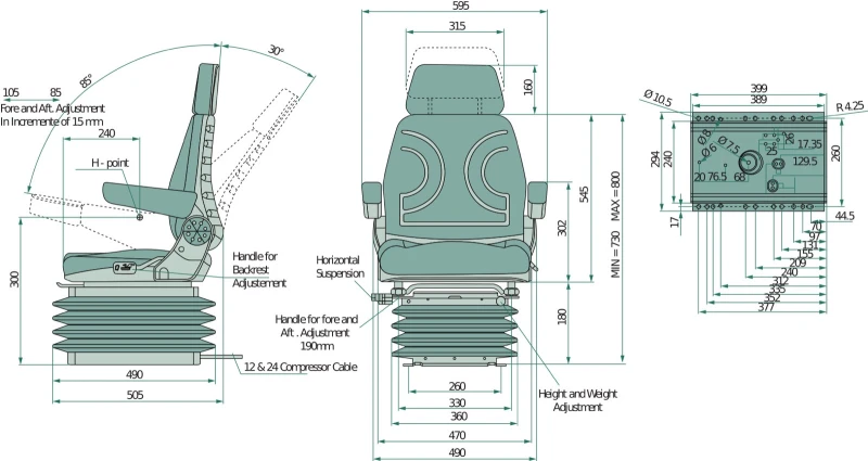 Багер JCB СЕДАЛКА НА 360 градуса, снимка 2 - Индустриална техника - 49555564