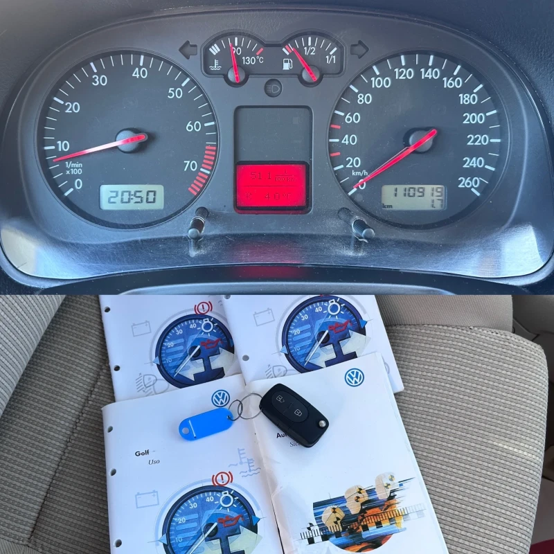 VW Golf 1.6i - РЕАЛНИ КИЛОМЕТРИ - УНИКАТ, снимка 15 - Автомобили и джипове - 53092770