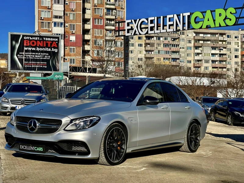 Mercedes-Benz C 63 AMG S* CERAMIC* SILVER-MAT* UNIQUE* SWISS* 5 TYPE DRIV - 77700 лв. - 94636928 1