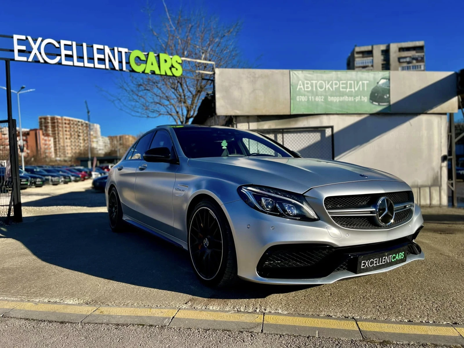 Mercedes-Benz C 63 AMG S* CERAMIC* SILVER-MAT* UNIQUE* SWISS* 5 TYPE DRIV - изображение 6