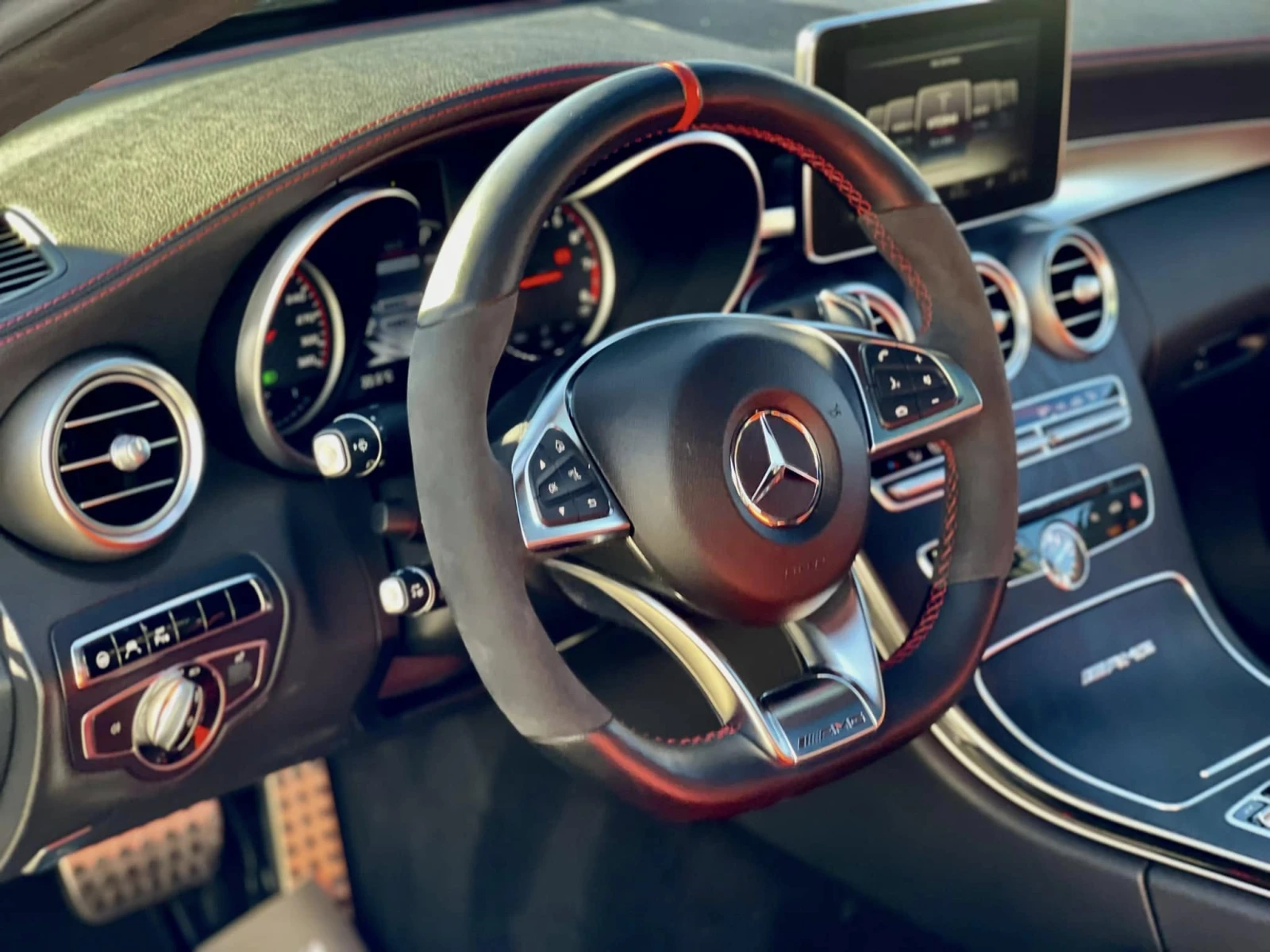 Mercedes-Benz C 63 AMG S* CERAMIC* SILVER-MAT* UNIQUE* SWISS* 5 TYPE DRIV - изображение 10