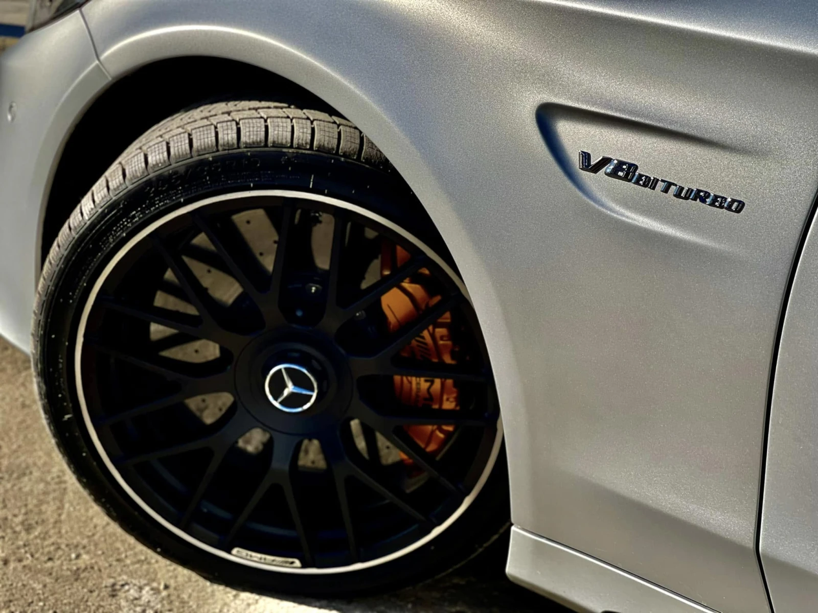 Mercedes-Benz C 63 AMG S* CERAMIC* SILVER-MAT* UNIQUE* SWISS* 5 TYPE DRIV - изображение 2
