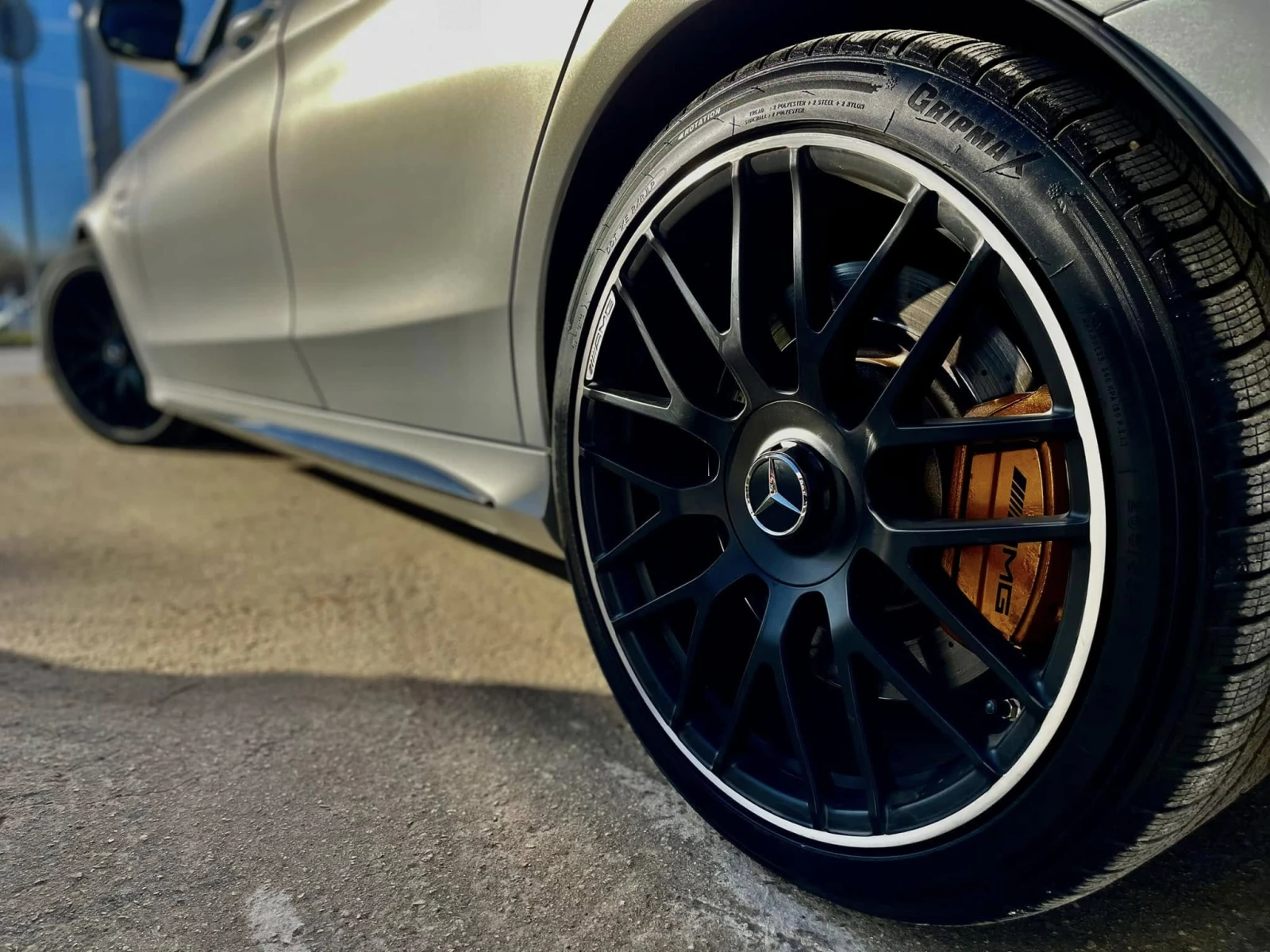 Mercedes-Benz C 63 AMG S* CERAMIC* SILVER-MAT* UNIQUE* SWISS* 5 TYPE DRIV - изображение 3