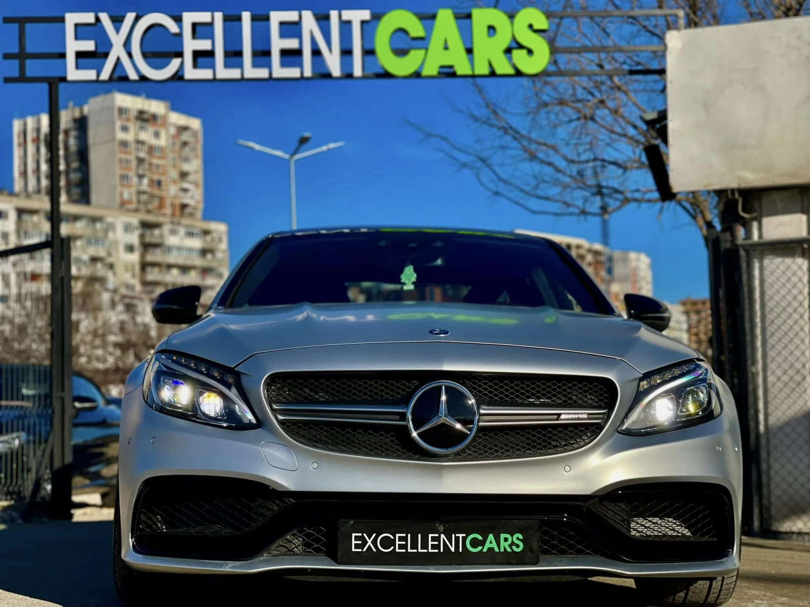 Mercedes-Benz C 63 AMG S* CERAMIC* SILVER-MAT* UNIQUE* SWISS* 5 TYPE DRIV - изображение 8
