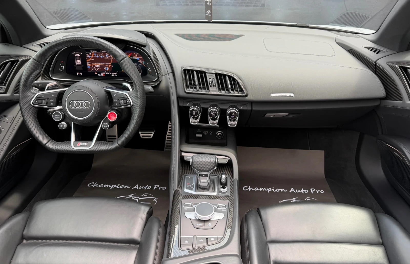 Audi R8 V10 SPYDER PERFORMANCE FULL CARBON CERAMIC, снимка 11 - Автомобили и джипове - 55403034