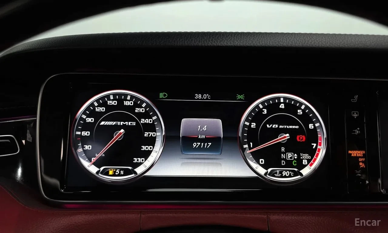 Mercedes-Benz S 63 AMG COUPE| BURMESTER| HUD| ОБДУХ| 360| PANO| ПАМЕТ, снимка 8 - Автомобили и джипове - 55871635