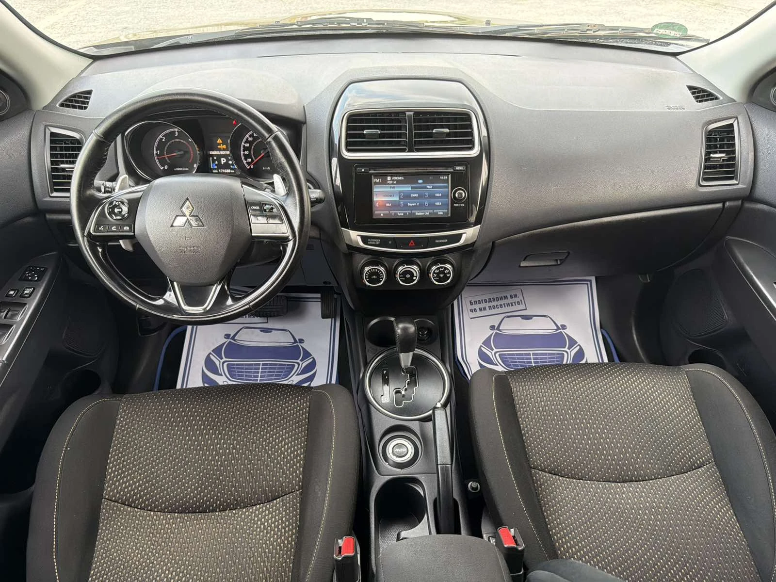 Mitsubishi ASX 2.2-150 КС НАВИ, АВТОМАТИК, КАМЕРА. /ЕВРО 6, снимка 10 - Автомобили и джипове - 55931434
