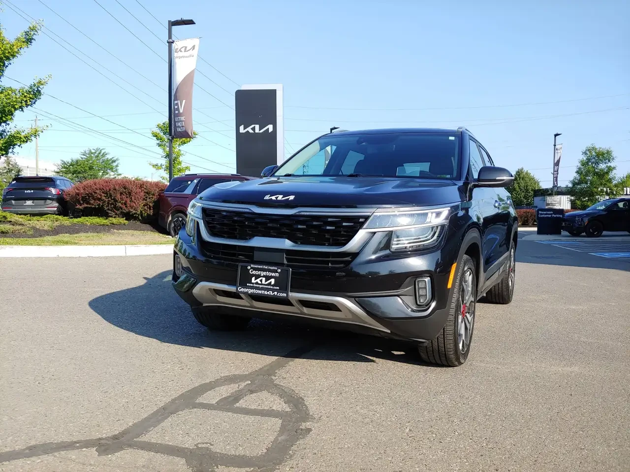 Kia Seltos SX Turbo 1.6L AWD | SUNROOF | NAV | 69K KM All | Mobile.bg � ����������� 4