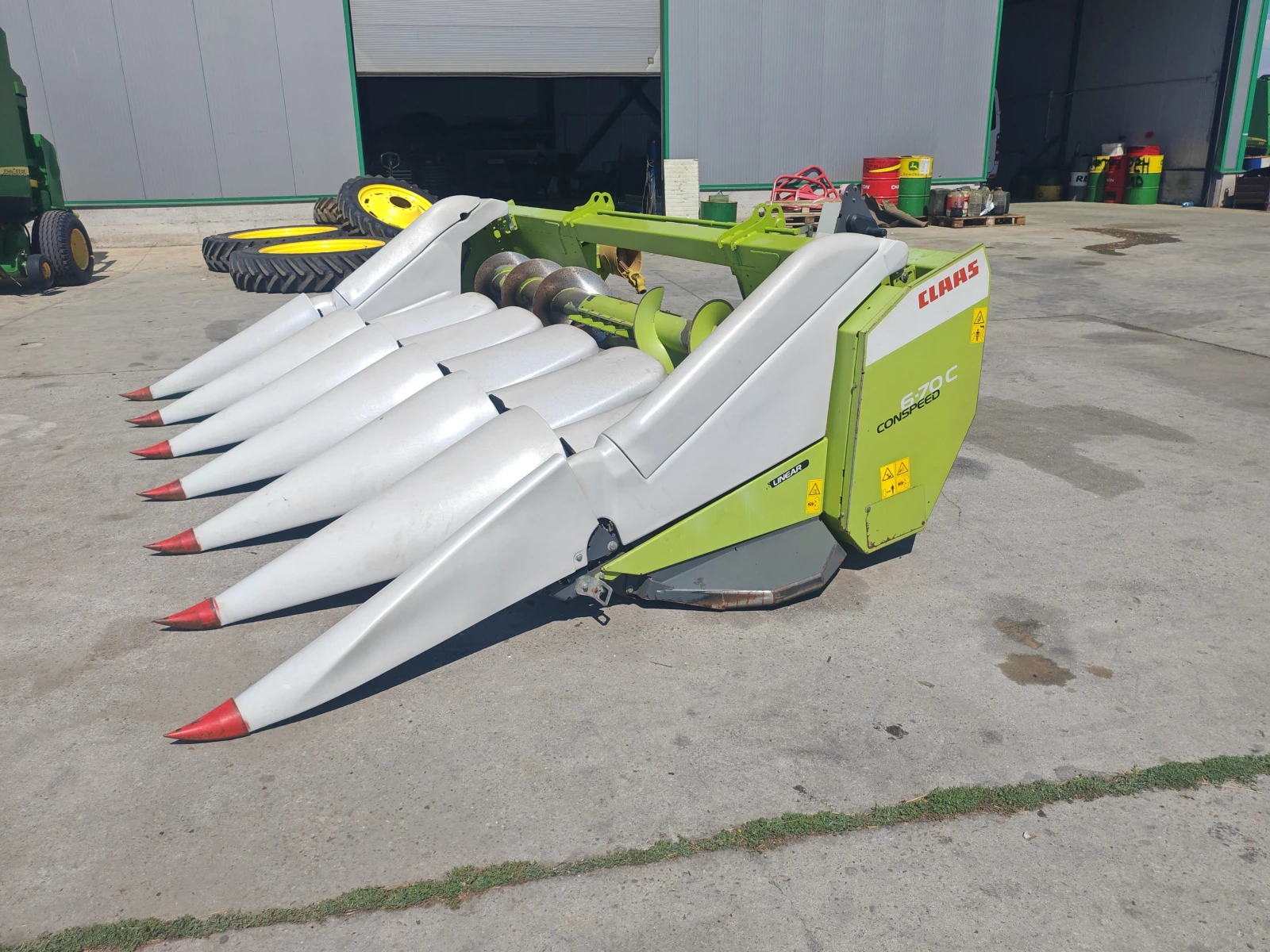 Хедер Claas Conspeed 6-70 лизинг с първоначална вноска 20 %, снимка 4 - Селскостопанска техника - 55960390
