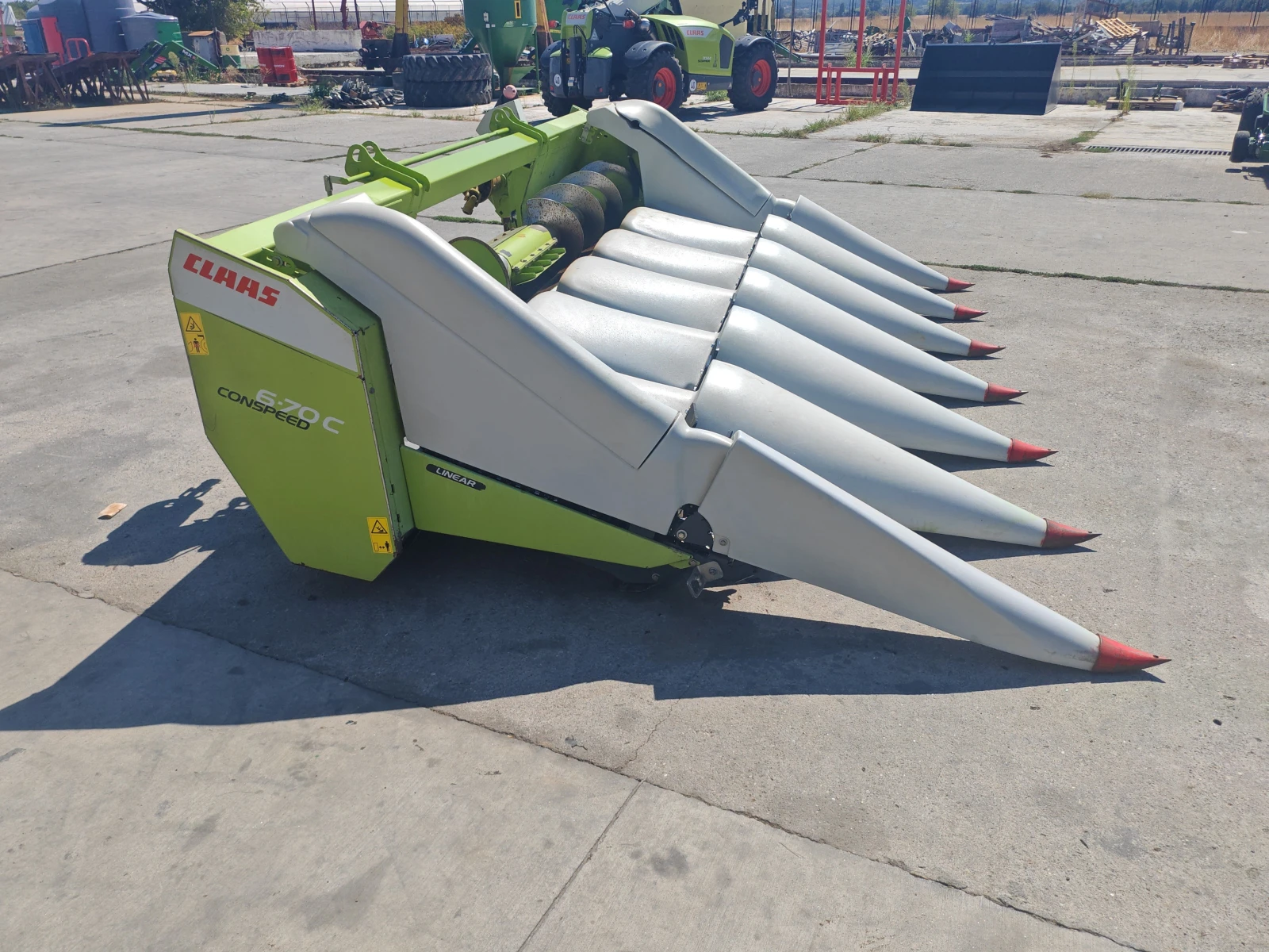 Хедер Claas Conspeed 6-70 лизинг с първоначална вноска 20 %, снимка 3 - Селскостопанска техника - 55960390