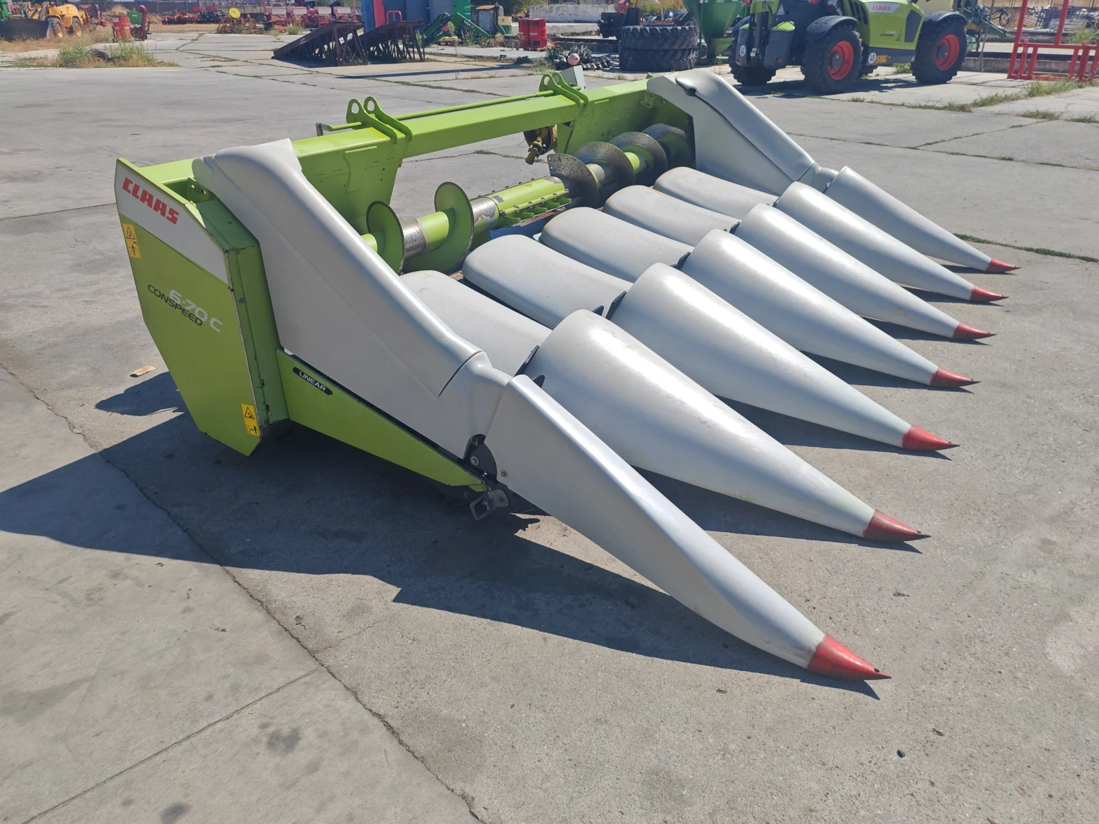 Хедер Claas Conspeed 6-70 лизинг с първоначална вноска 20 %, снимка 2 - Селскостопанска техника - 55960390