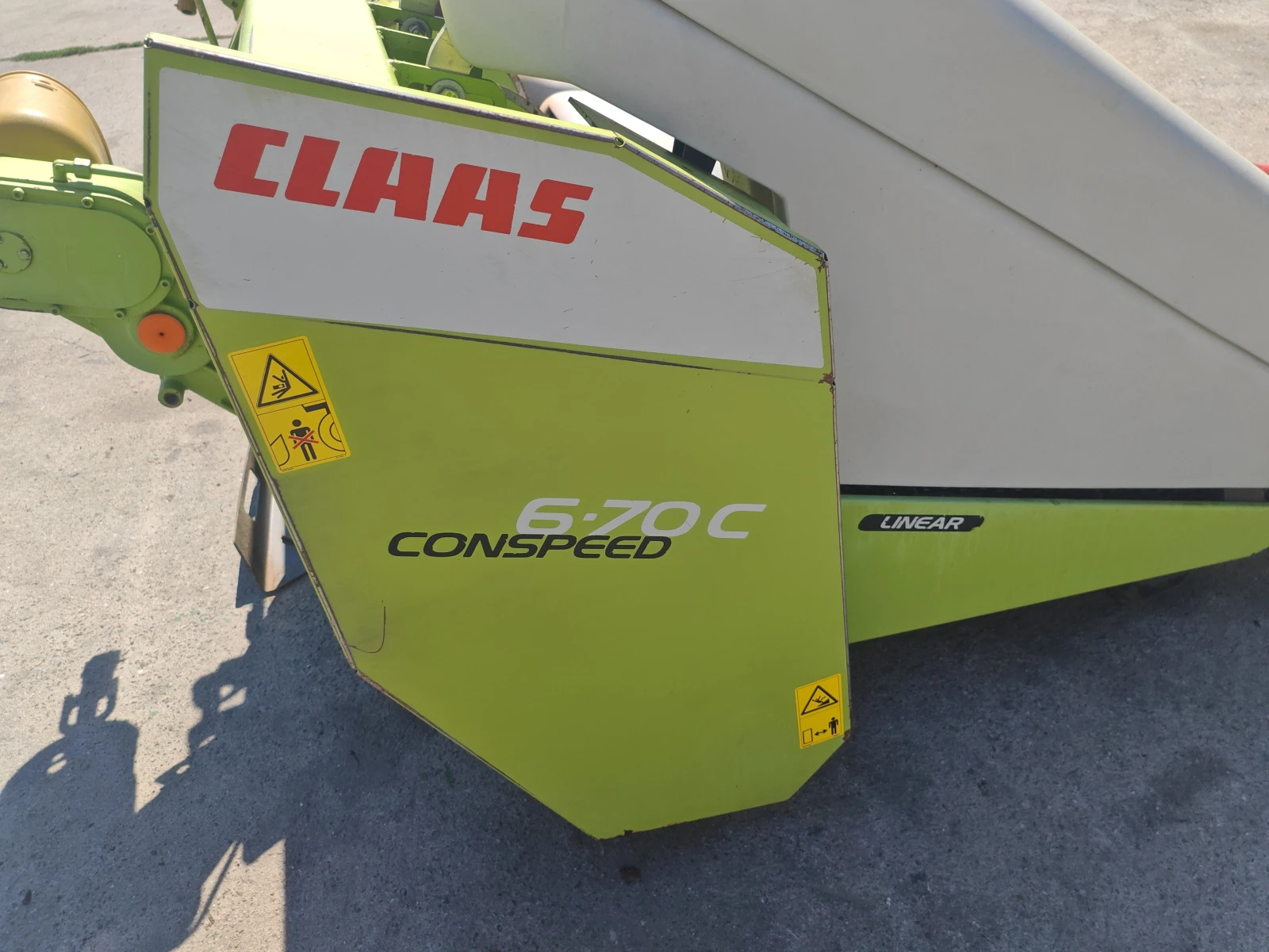 Хедер Claas Conspeed 6-70 лизинг с първоначална вноска 20 %, снимка 9 - Селскостопанска техника - 55960390