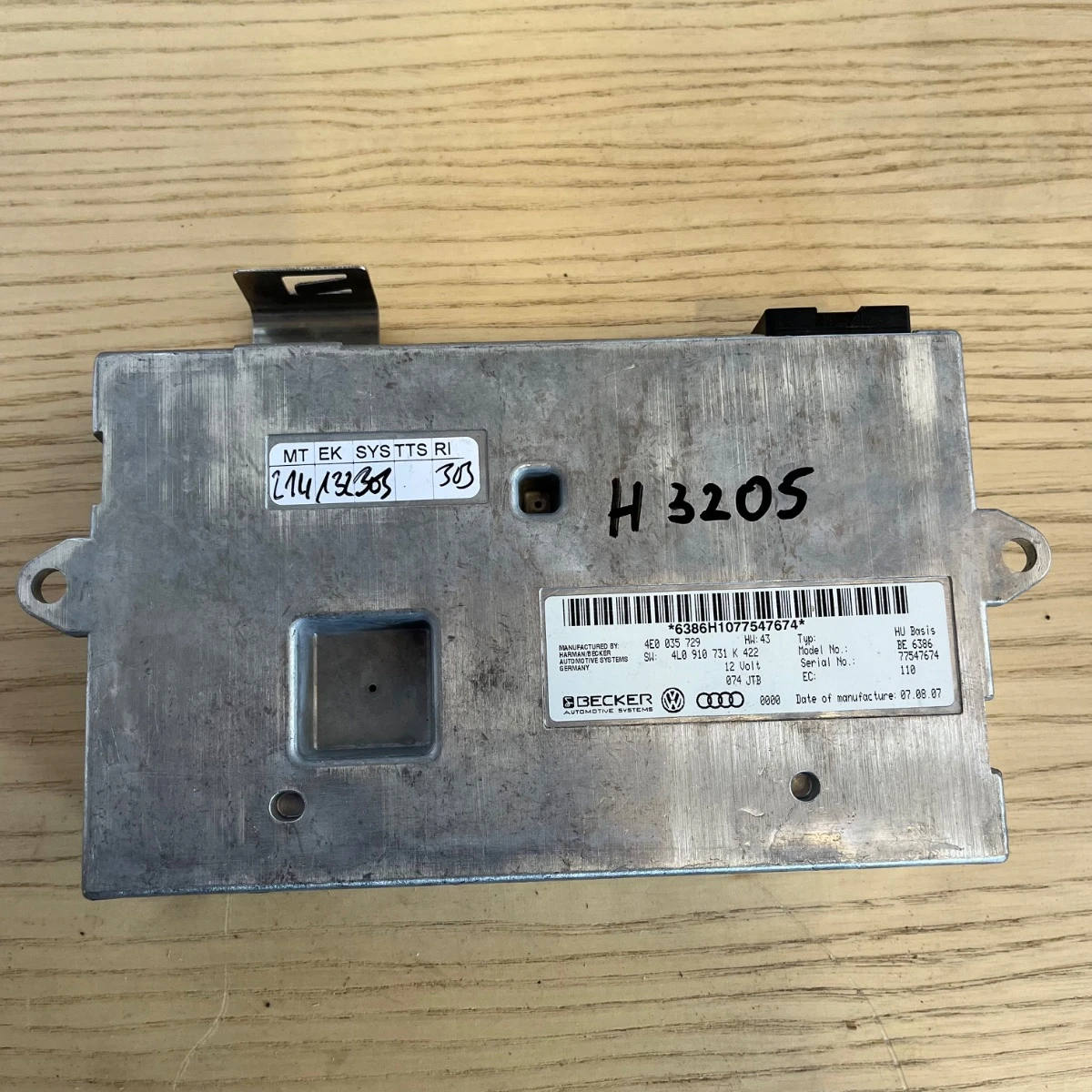 Модул MMI за Audi A6Q7 4E0035729 4L0910731K-3205