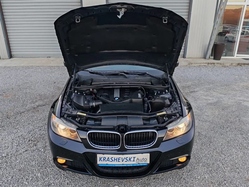 BMW 320 2.0d M-pack Navi Xenon Koja, снимка 14 - Автомобили и джипове - 47894714