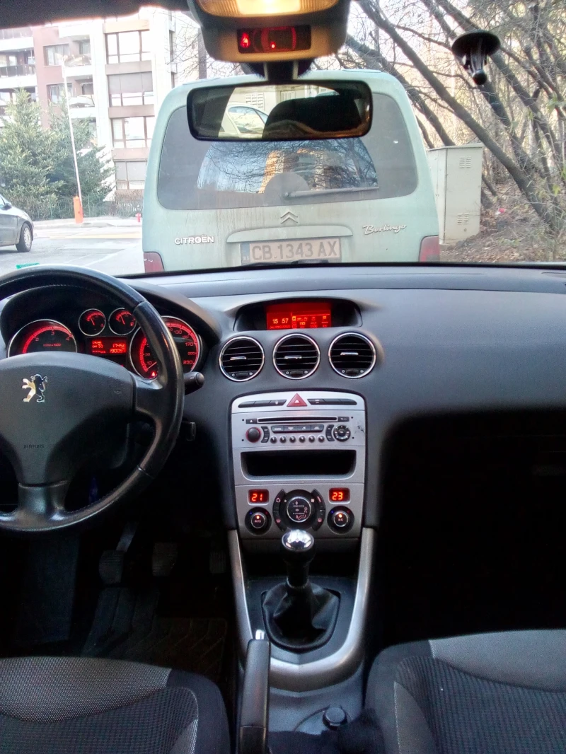 Peugeot 308 1.6 HDI, снимка 13 - Автомобили и джипове - 47914916