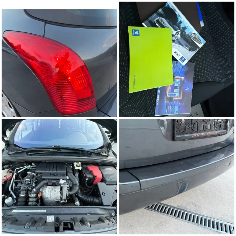 Peugeot 308 1.6HDI 7 МЕСТА, снимка 17 - Автомобили и джипове - 51726429