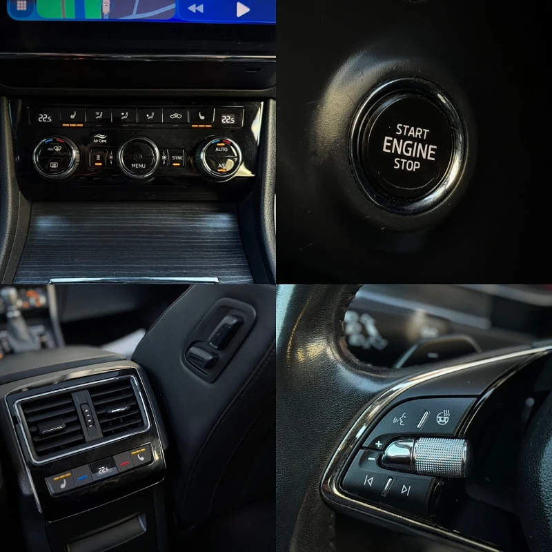 Skoda Superb 2.0TDI4x4 * LED* Digital* Keyless* Memory* FullMax, снимка 13 - Автомобили и джипове - 53203596
