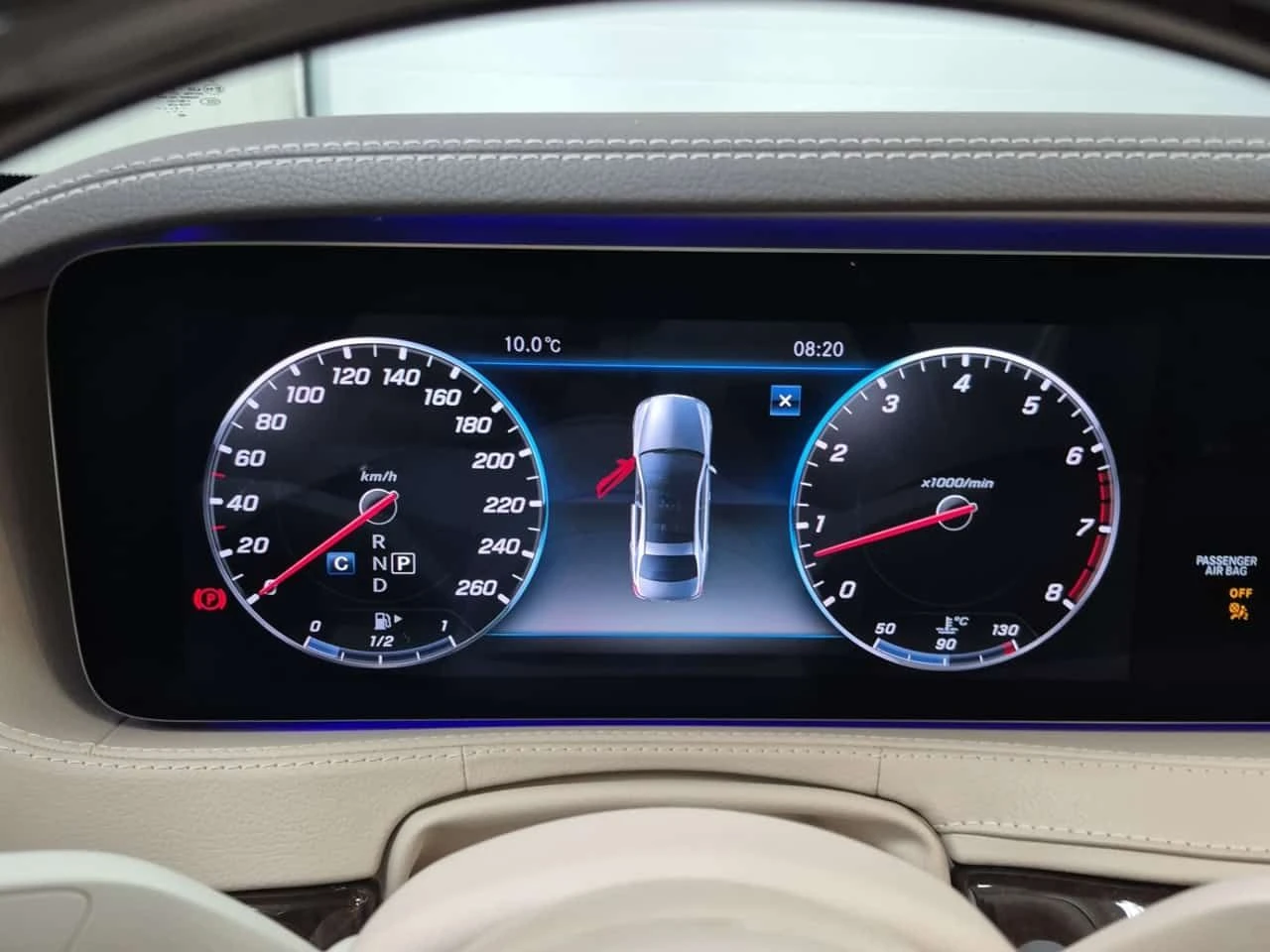 Mercedes-Benz S 450  CARFAX /BURMESTER/DISTRONIC, снимка 8 - Автомобили и джипове - 53824657