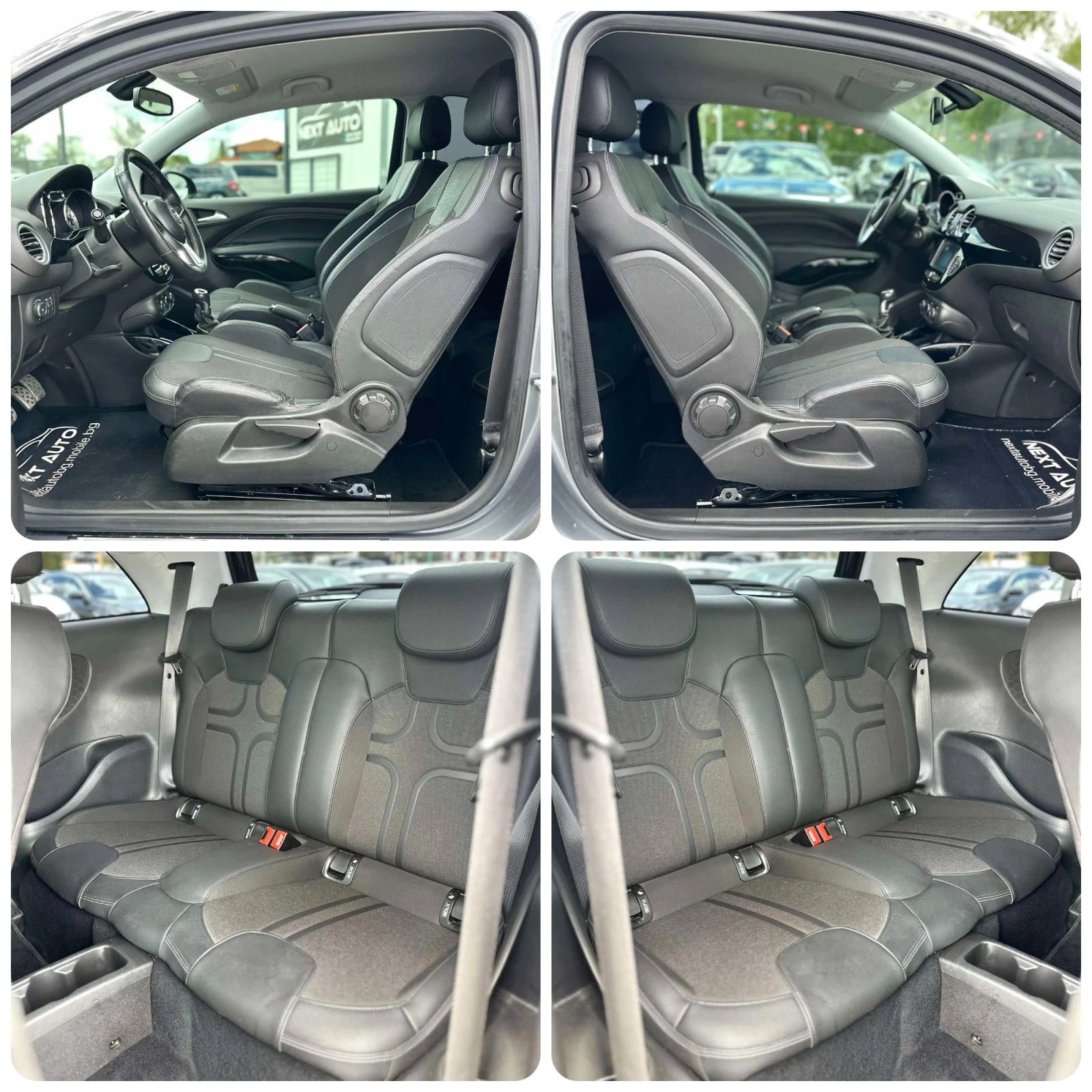 Opel Adam S 1.4T 150HP CARPLAY КОЖА ПОДГРЕВ EU6D, снимка 11 - Автомобили и джипове - 54567128