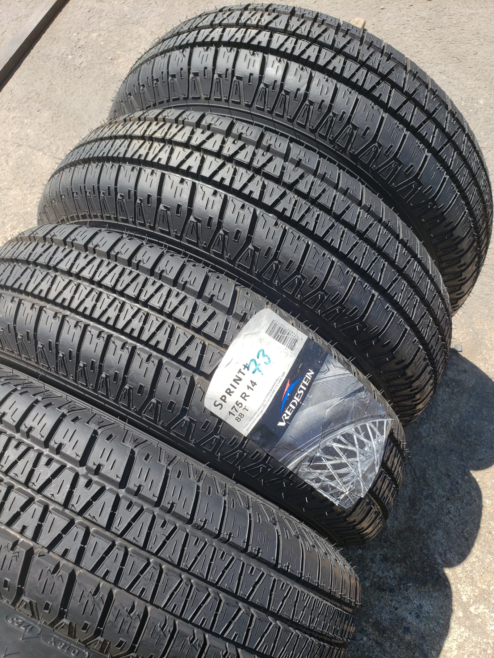 Гуми Летни 175/80R14, снимка 4 - Гуми и джанти - 54593881