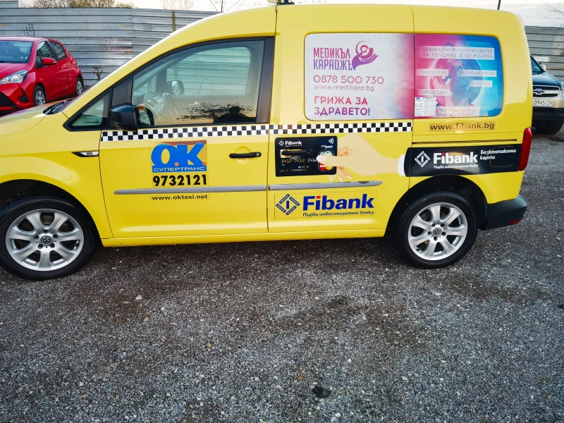 VW Caddy Такси, снимка 2 - Автомобили и джипове - 52659694