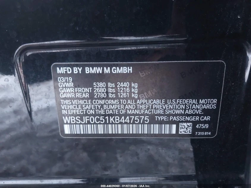 BMW M5 4.4L V-8 DI, DOHC, VVT, TURBO, 600HP All Wheel | Mobile.bg � ����������� 9