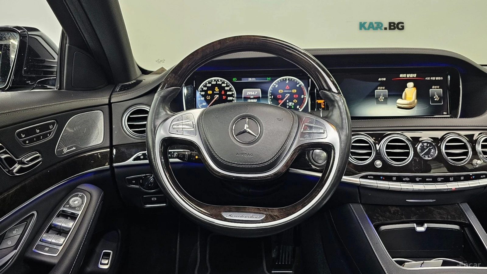 Mercedes-Benz S 350 Diesel 4MATIC* HUD* 360* ОБДУХ* НАВИ* ПАНО, снимка 11 - Автомобили и джипове - 56002674
