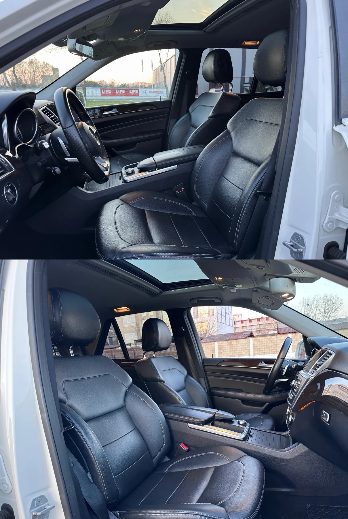 Mercedes-Benz ML 350 CDI AMG * * ПРУЖИНИ* * РЕАЛНИ КИЛОМЕТРА* * , снимка 14 - Автомобили и джипове - 54030911