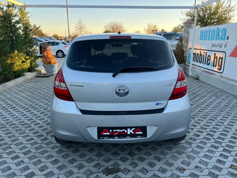 Hyundai I20 1.2i-78кс= ГАЗ* BRC* LED= ПАРКТРОНИК= КЛИМАТИК, снимка 4 - Автомобили и джипове - 45835508