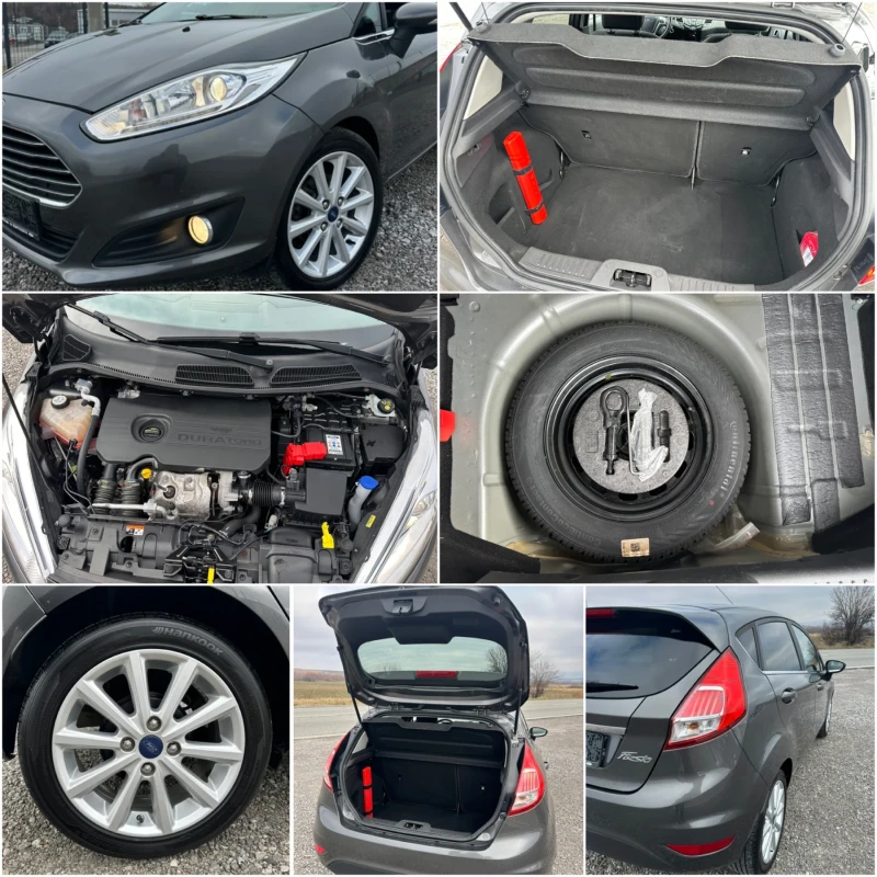 Ford Fiesta 1.5D TITANIUM EURO 6 COC TUV, снимка 13 - Автомобили и джипове - 48271420