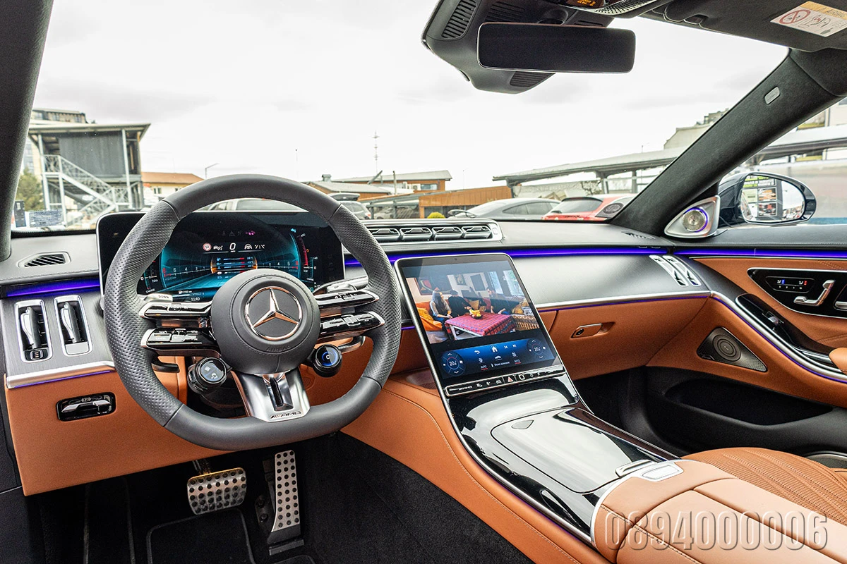 Mercedes-Benz S 63 AMG E-PERF CARBON CERAMIC BURM 4D 3xTV MANUFAKTUR | Mobile.bg � ����������� 11