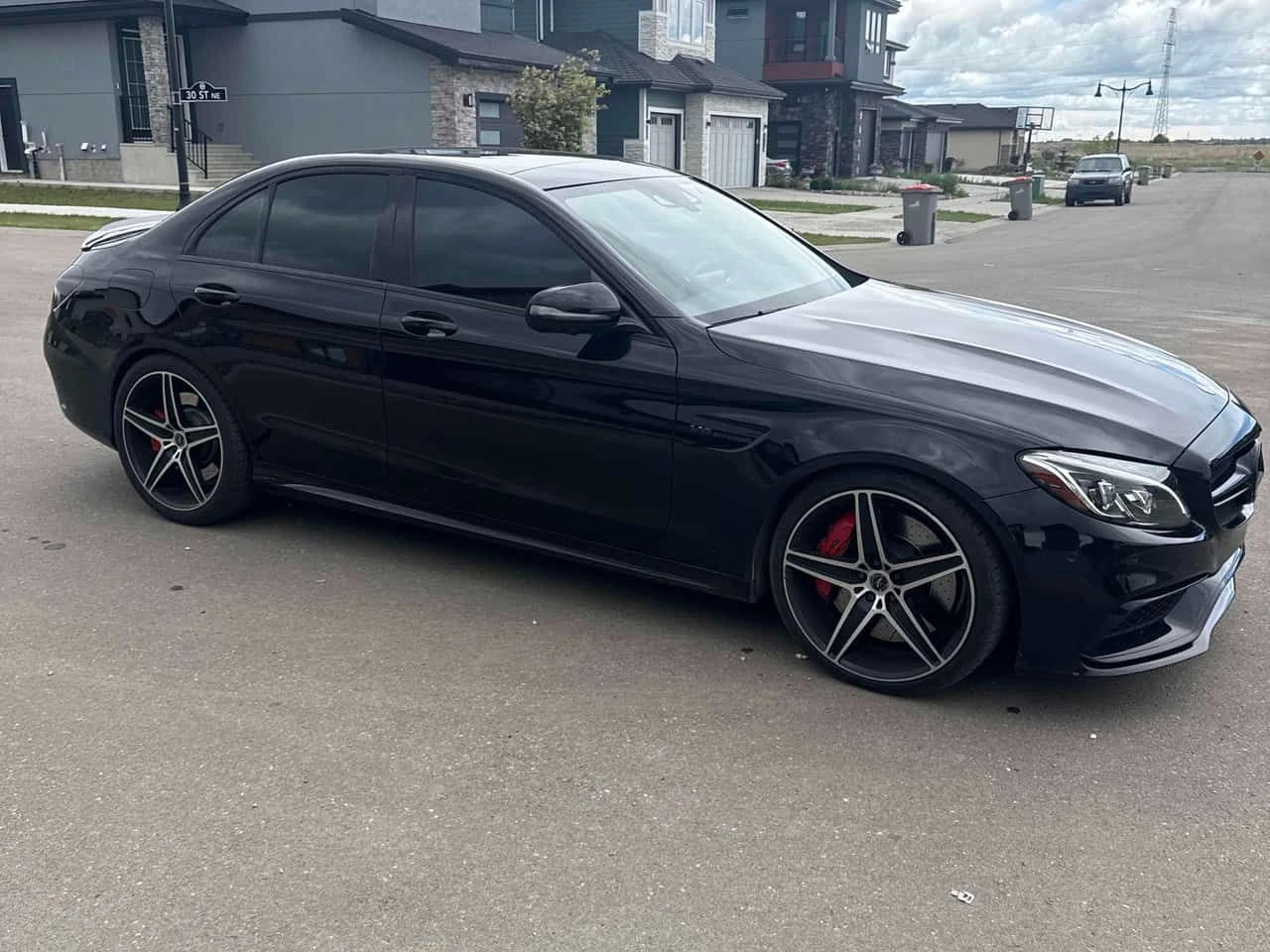Mercedes-Benz C 63 AMG 4MATIC/360/BURMESTER/ПАНОРАМА/ПОДГРЕВИ, снимка 4 - Автомобили и джипове - 54953187