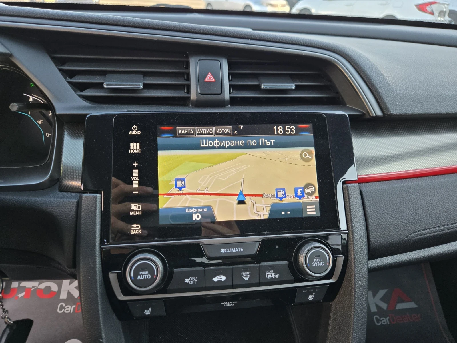 Honda Civic 126кс= 120.000km= DISTRONIC= CAMERA= ПОДГРЕВ, снимка 16 - Автомобили и джипове - 55694855