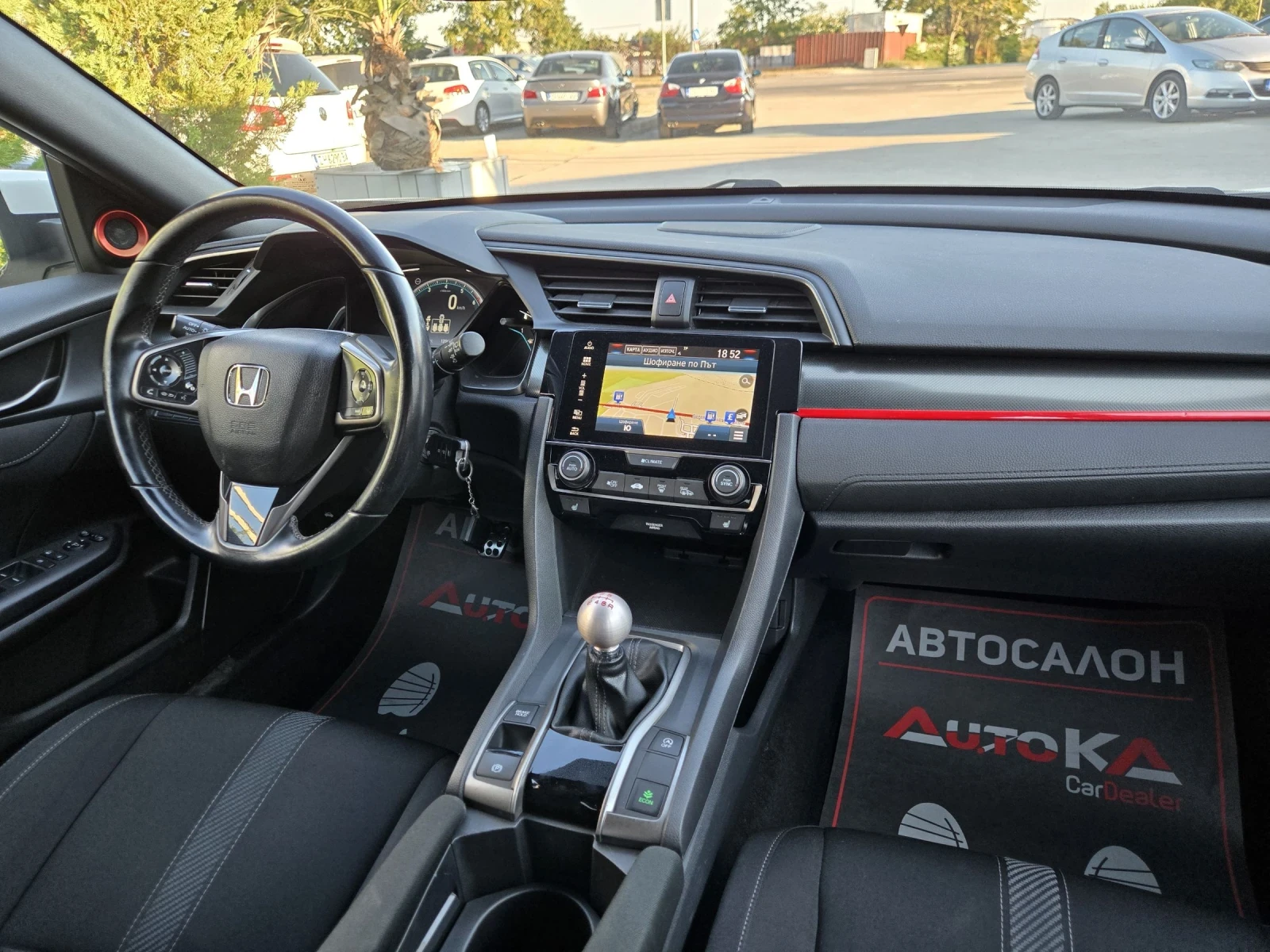 Honda Civic 126кс= 120.000km= DISTRONIC= CAMERA= ПОДГРЕВ, снимка 13 - Автомобили и джипове - 55694855