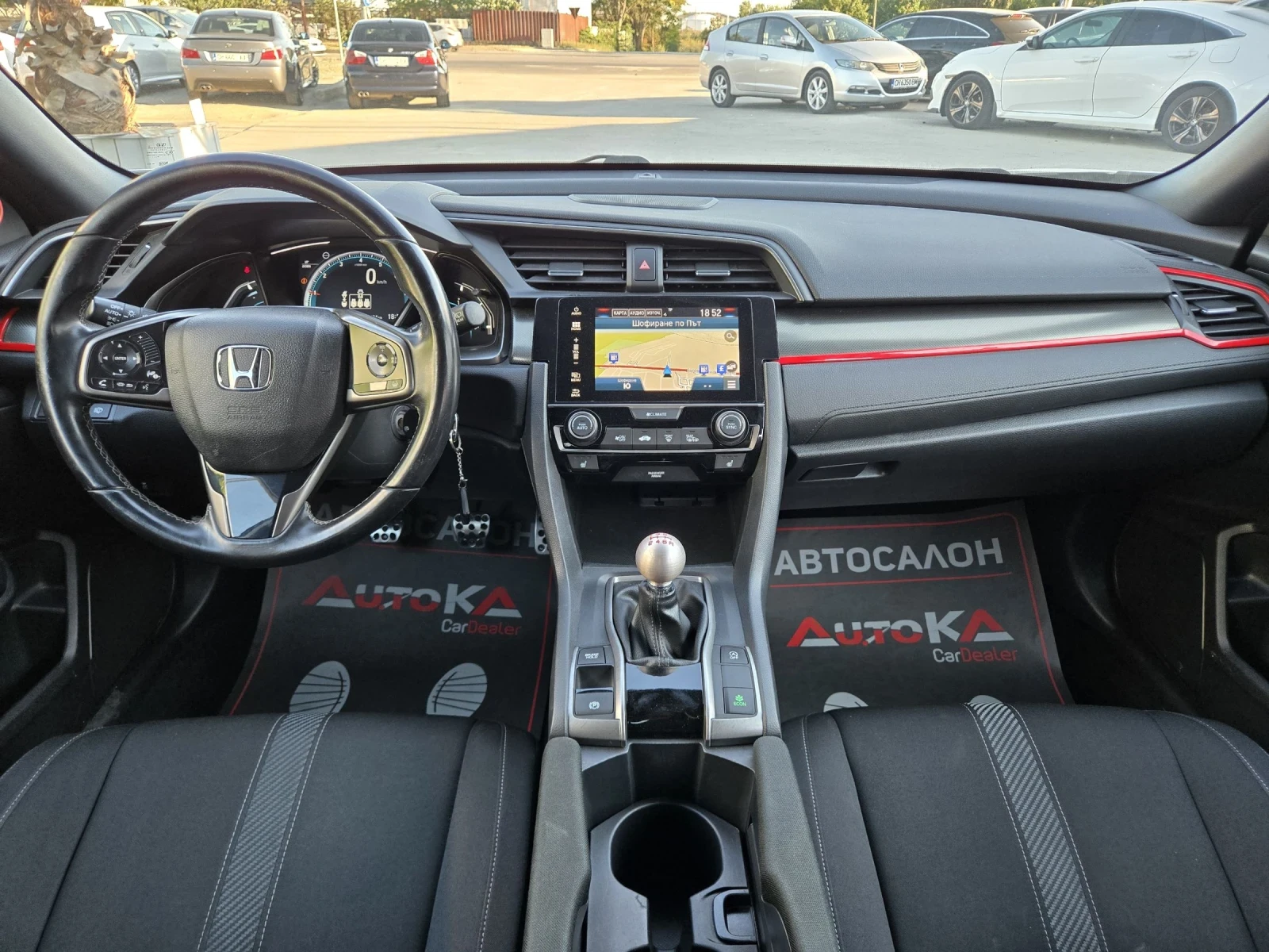 Honda Civic 126кс= 120.000km= DISTRONIC= CAMERA= ПОДГРЕВ, снимка 12 - Автомобили и джипове - 55694855