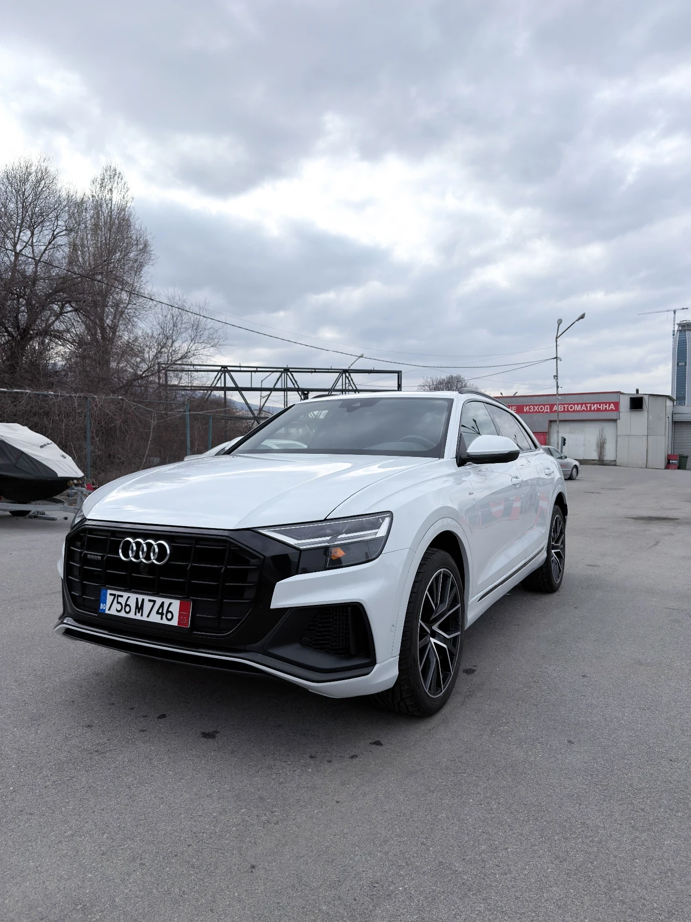 Audi Q8 55 TFSI S-line Black Optic /360/ 108хил км/ 