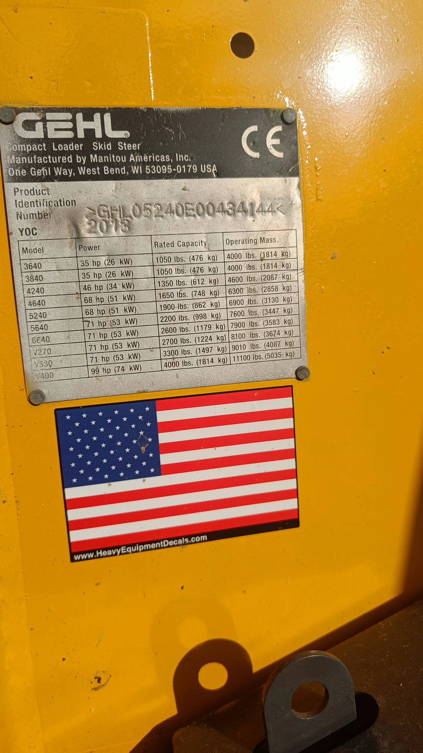 Мини челни товарачи GEHL 5240 - изображение 7