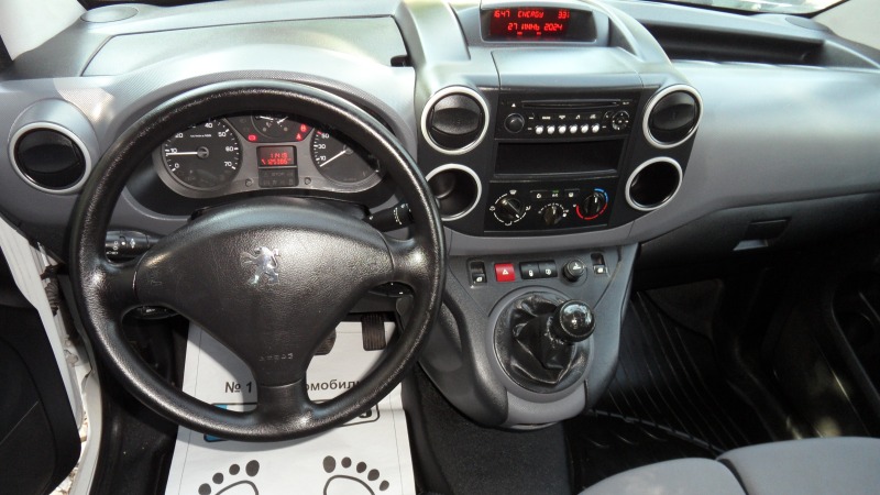 Peugeot Partner 1.6HDI/климатик, снимка 14 - Автомобили и джипове - 46468043
