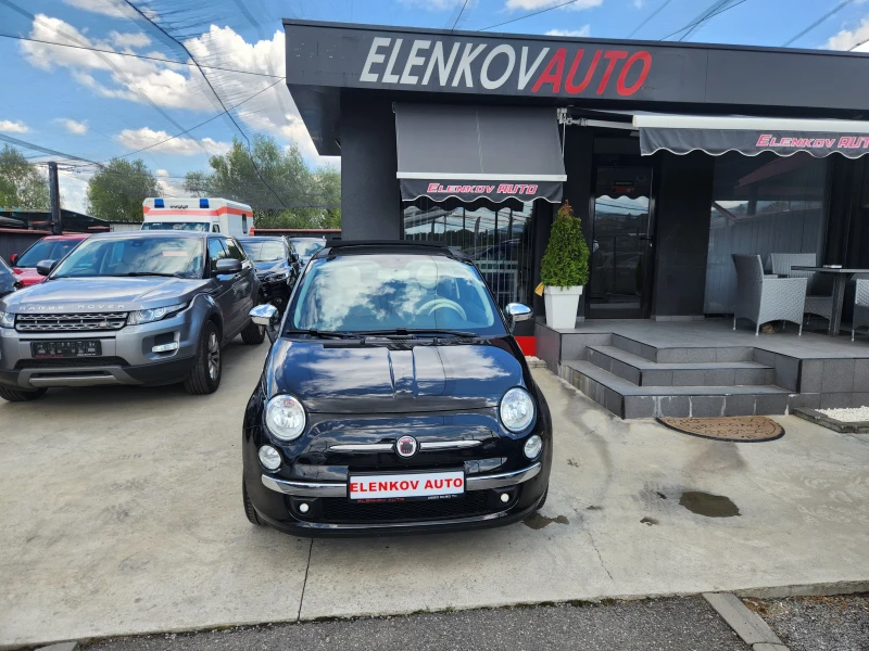 Fiat 500 CABRIO 1.4i-100к.с- EURO 5b -КЛИМАТИК-ШВЕЙЦАРИЯ, снимка 2 - Автомобили и джипове - 50990024