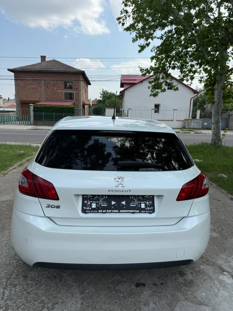 Peugeot 308 1.6 DIESEL AUSTRIA, снимка 5 - Автомобили и джипове - 51216472